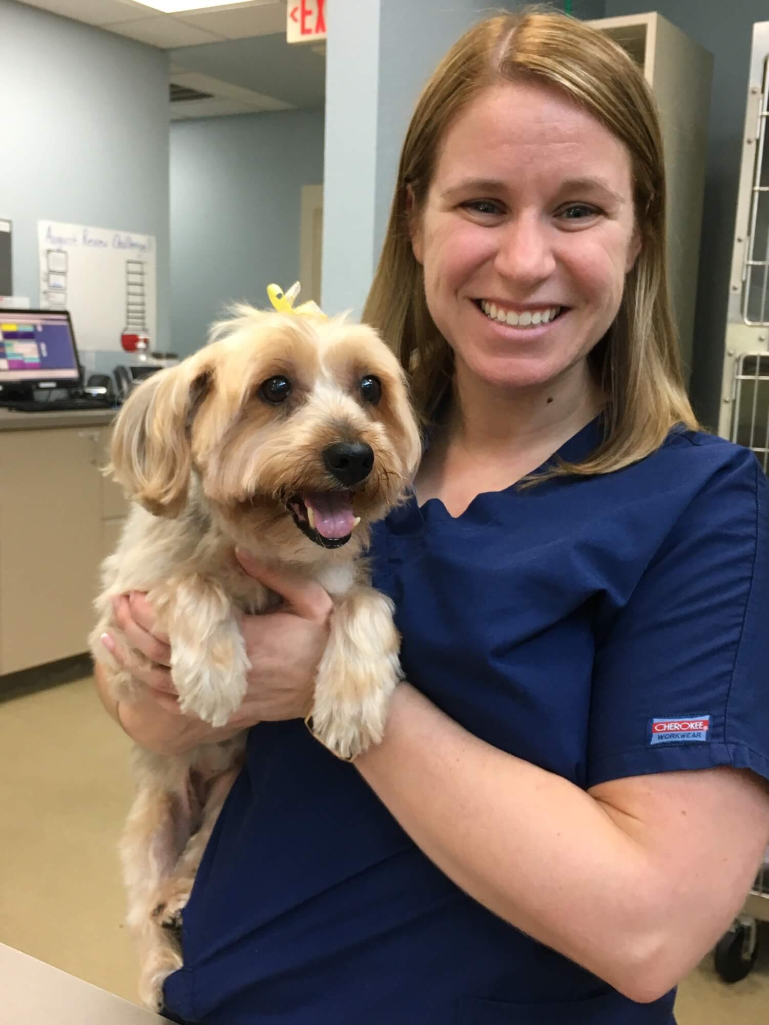 Dr Lenz with Twix